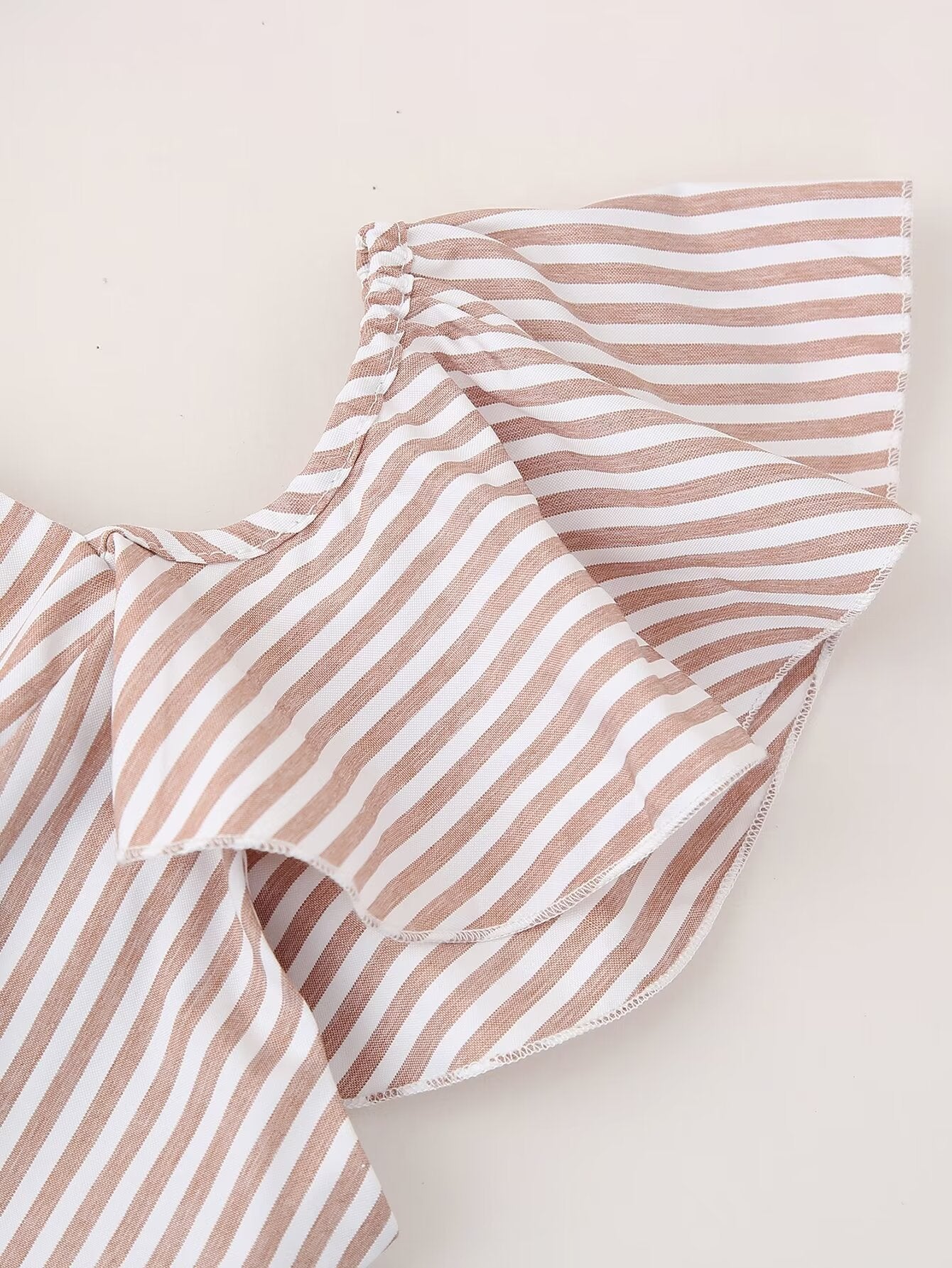Summer Women Clothing Slim Striped Top Skirt Set