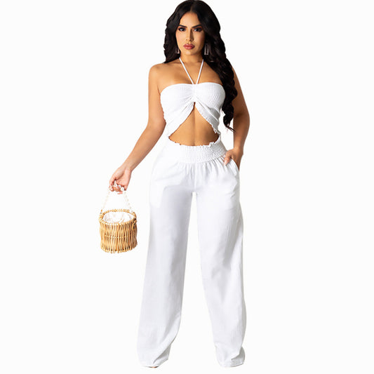 Women Clothing Summer sexy Suit Small Sized Wear Women Summer Fried Street Chanel-Style Casual