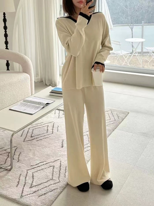 Spring Autumn Fashion Solid Color Lapel Casual Suit