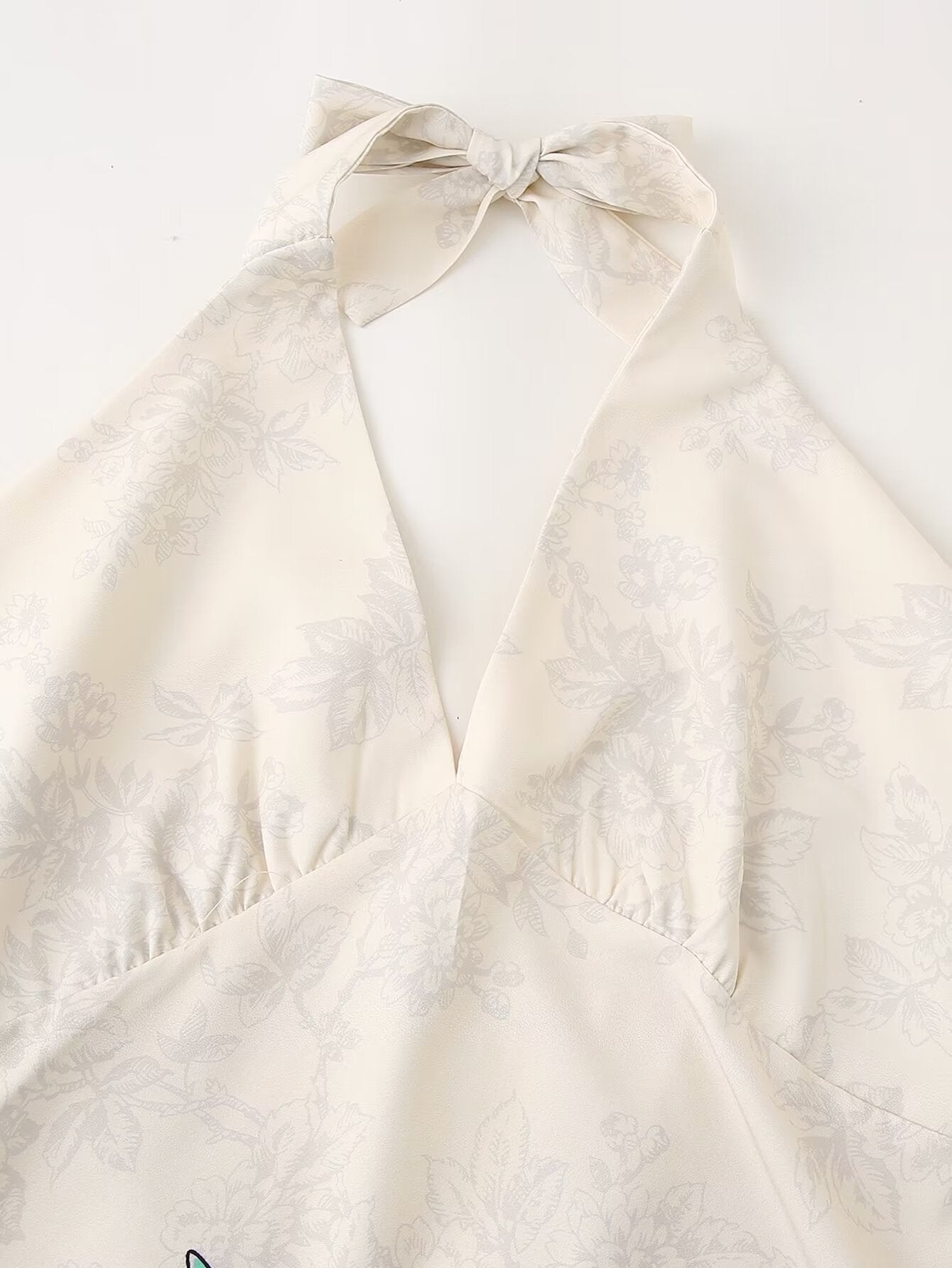 Spring Women Clothing Elegant Light Familiar Positioning Printed Long Suspender Dress