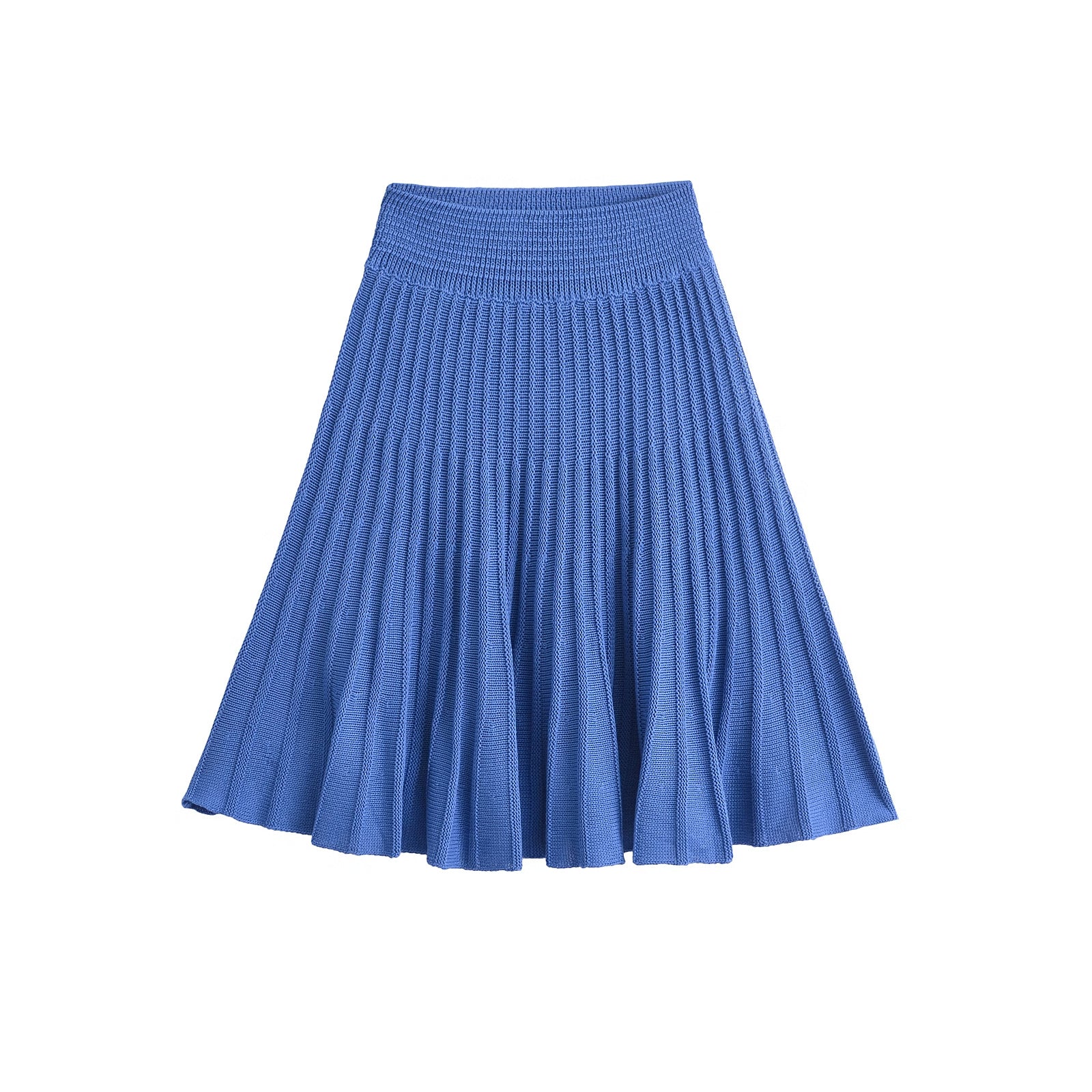 Summer Casual Sweet Knitted Short Sleeved Shirt Short Skirt Sets