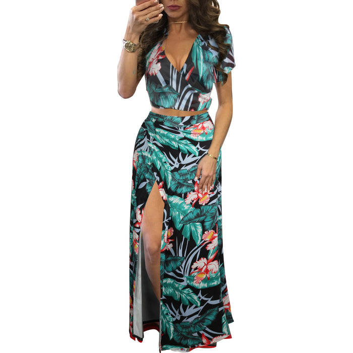 Boutique Classic Floral Two Piece Set