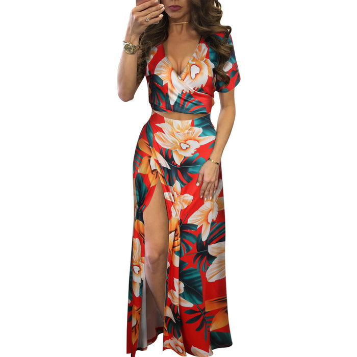 Boutique Classic Floral Two Piece Set