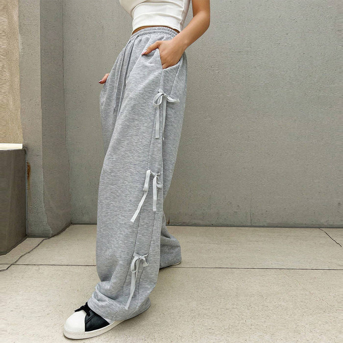 Street Loose Casual Pants Autumn Winter High Waist Long Skateboarding Pants Women