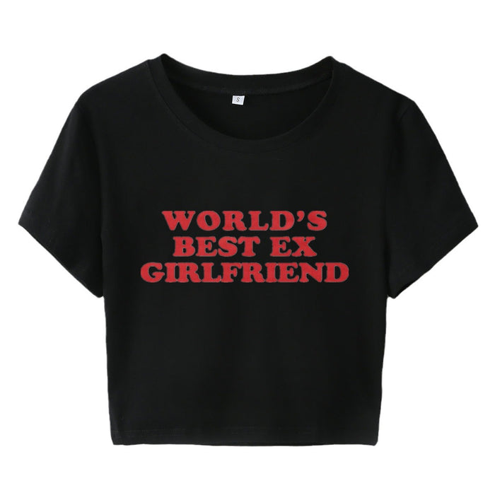 World Best Ex Girlfriend Street Hipster Short Slim Fit Short Sleeve