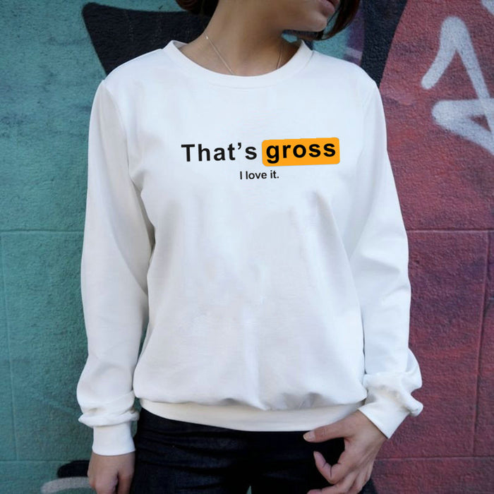 Street Drop Shoulder Loose Sweater Women Clothing