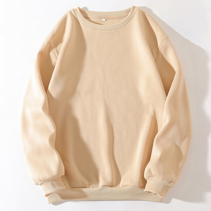 Women Clothing Round Neck Cashmere Bottoming Casual Sport Women Loose Autumn Sweater Women Sweatshirt