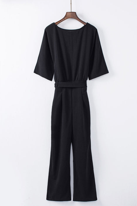 Black Date Night Jumpsuit