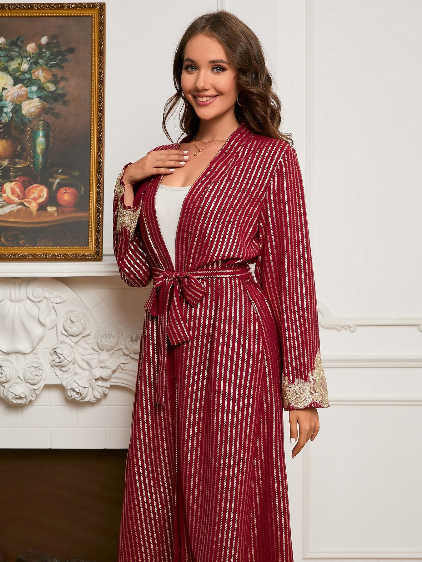 Women Cardigan Long Sleeve Spring Autumn Elegant Clothing