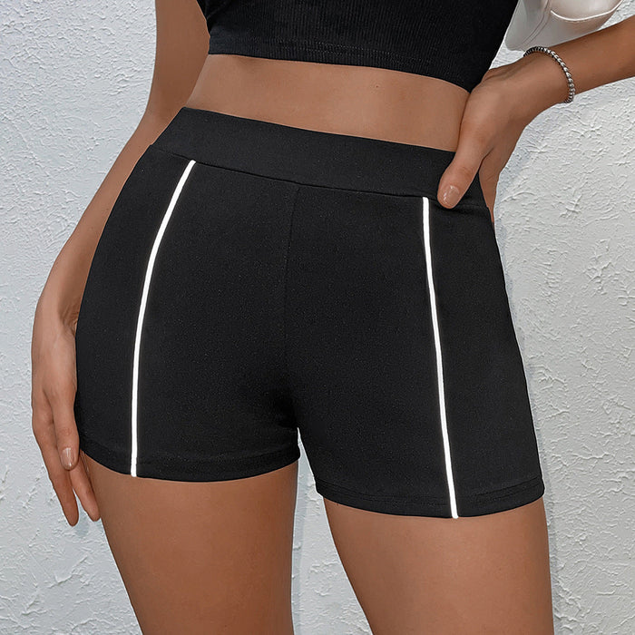 Women High Waist Hip Lifting Belly Contracting Black Leggings