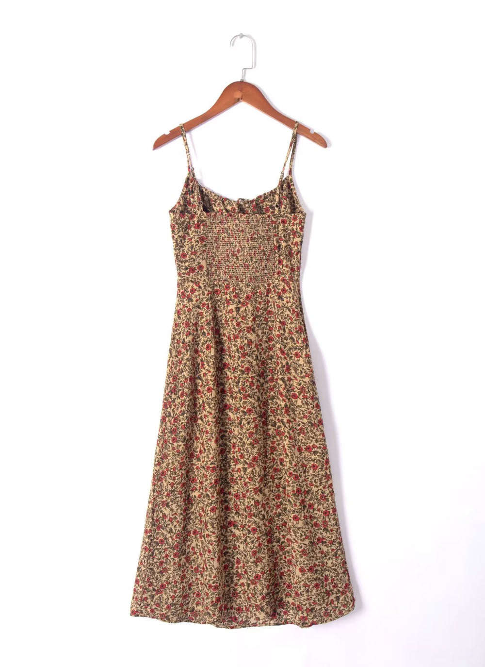 Spring Women Vacation Printed A Line Dress