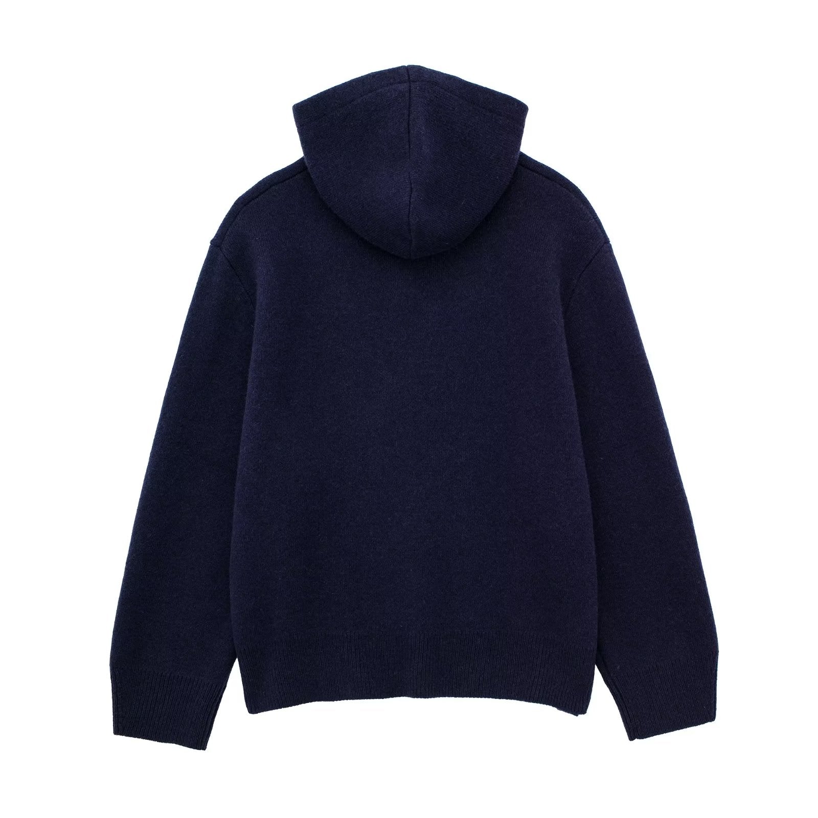 Cashmere Sweater Women Autumn Winter Western Knitted Hoodie Pullover Women Loose Lazy Cashmere Sweater