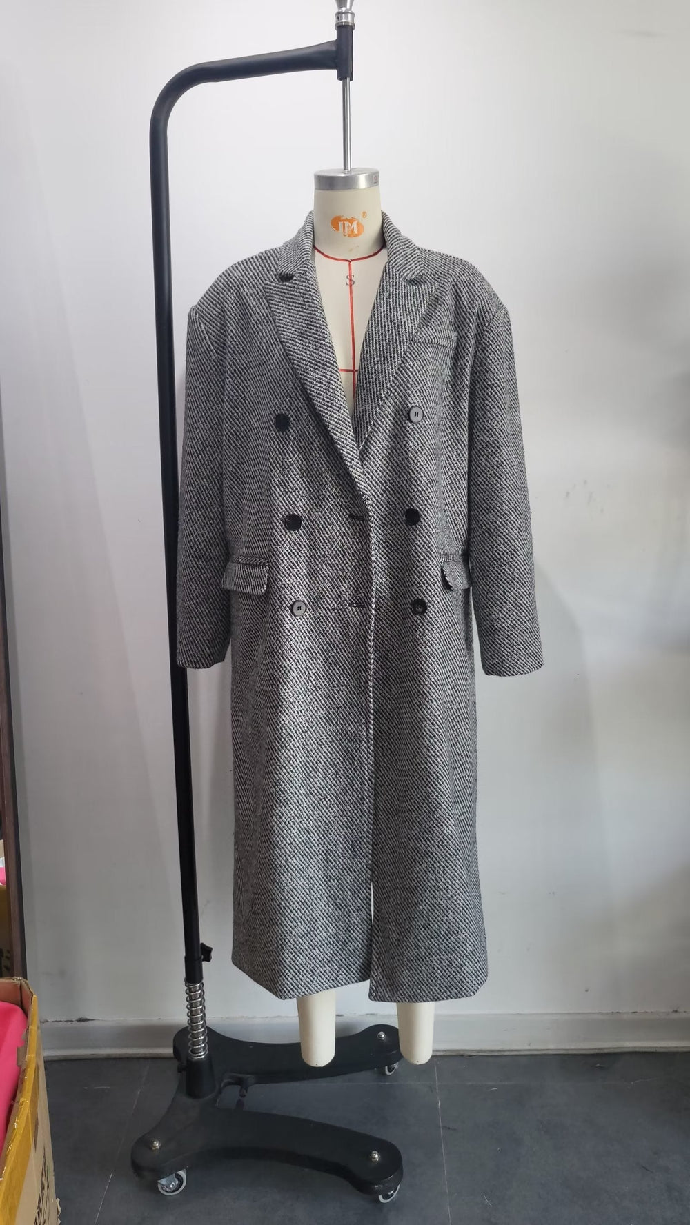 Woolen Coat Women Woolen Coat Autumn Winter Hepburn Popular High Grade Korean Small Mid Length