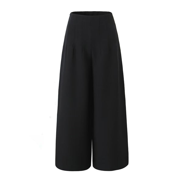 Autumn Winter Women Clothing Loose Wide Leg Pants Straight Leg Pants Trousers