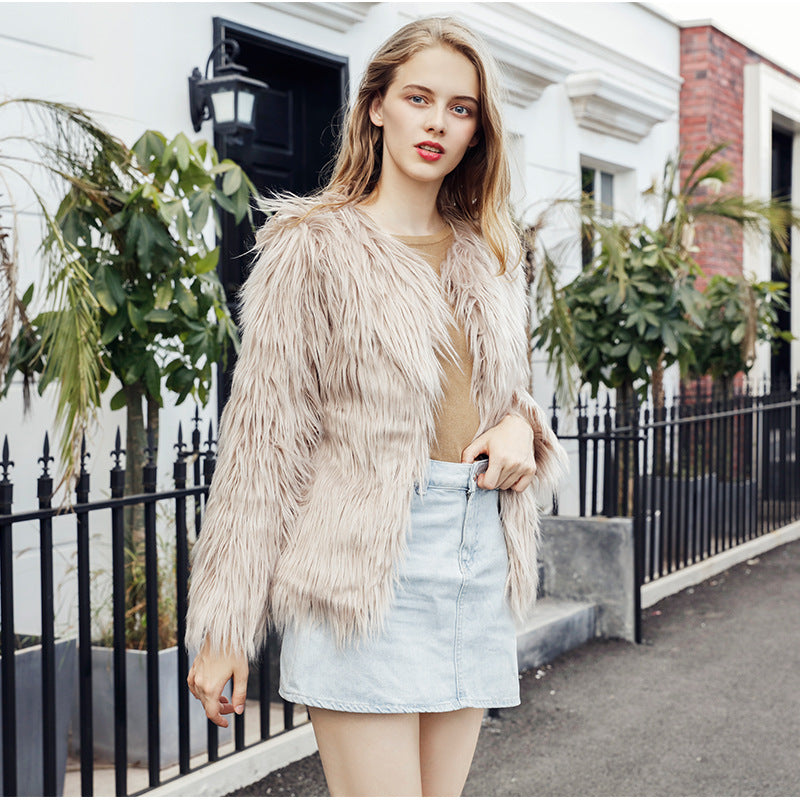 Faux Fur Coat Coat Faux Fur Factory Haining Faux Fur