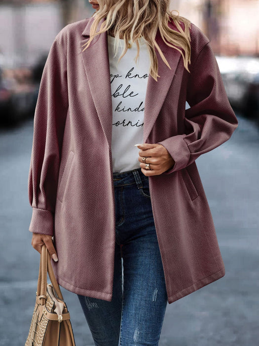 Fall Winter Collar Long Long Sleeve Women Coat