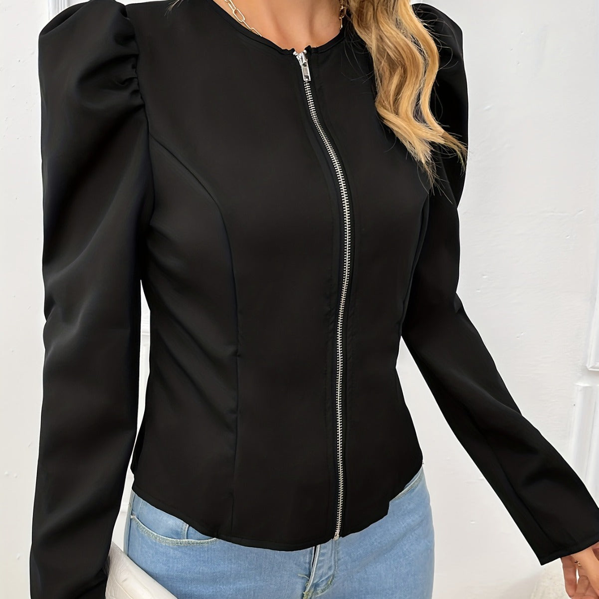 Women's Targeted Development Black Short Short Coat