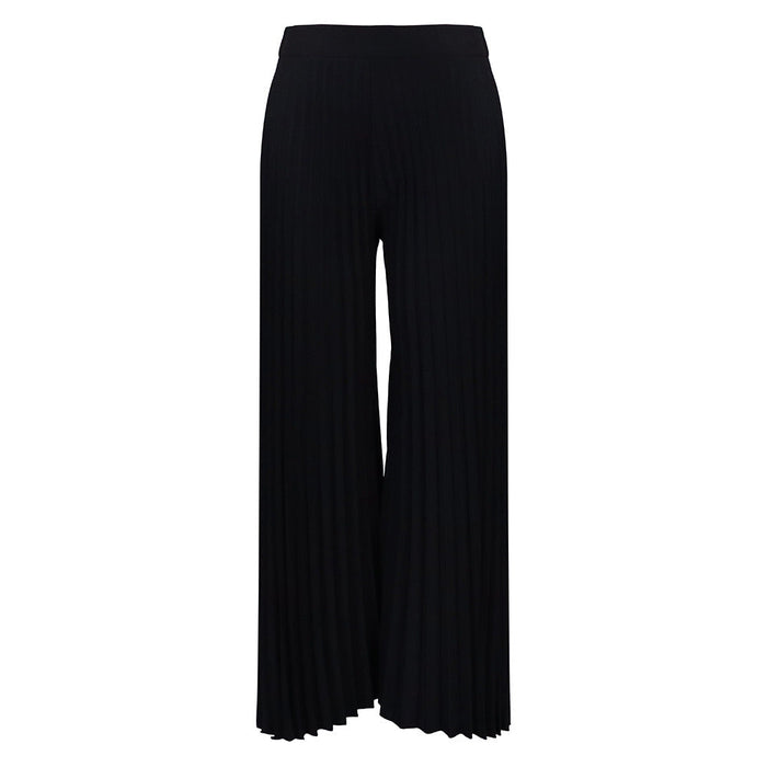 Summer Ladies Pleated Trousers High Waist Wide Leg Pants